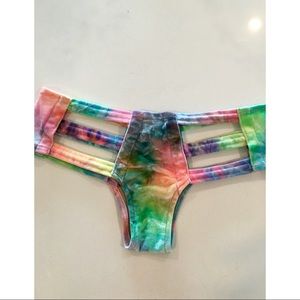Little Black Diamond Velvet Tie-Dye Bottoms!